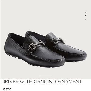 Salvatore Ferragamo driver with gancini ornament